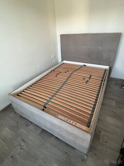 postel s uloznym prostorem 140x200 cm - 2