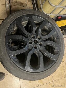 2 ks 5x120 9,5 j r 22 originál Range Rover - 2