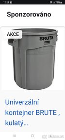 Plastove nadoby brute - 2