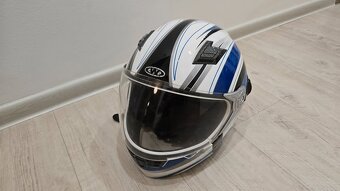 Moto helma s odnímatelným lícem Worker - S 55-56 cm - 2