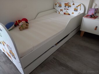 Postel KIM stavební stroje 160x80 - 2