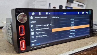 1DIN autorádio 6,9" IPS LCD Carplay Android Auto + DAB - 2