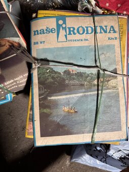 Daruji za odvoz časopisy Naše rodina - 2