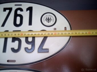 Staré SPZ 2kusy - 2