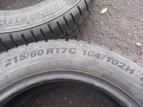 Sada Penu Kumho 215/60 R17C zátěžové - 2