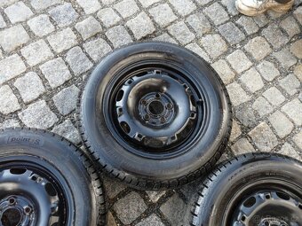 ZIMNÍ PNEU + DISKY VW ŠKODA SEAT 165/70R14 - 2