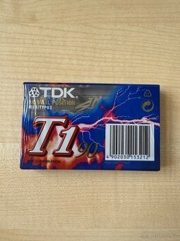 Audiokazeta TDK T1 90 - nová - 2