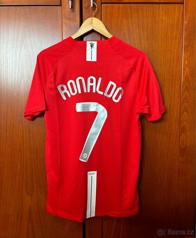 Fotbalový dres Manchester United 2007/8 - Ronaldo 7 - 2