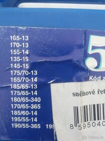 sněhové řetězy - 2