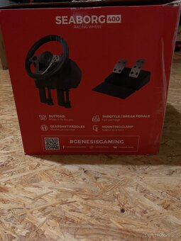 Herní volant genesis seaborg 400 - 2