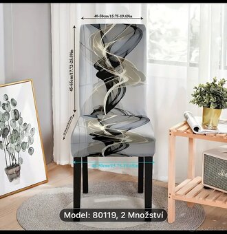 Nové potahy na židle - 2