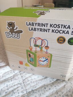 Labyrint kostka 5v1 - 2