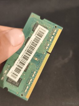 Prodám RAM DDR3 do notebooku
 - 2