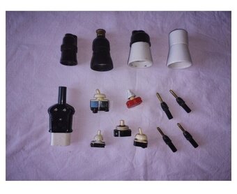 Retro objímky, vypínače atd - 2