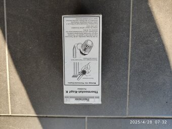 Termostatická hlavice - 2