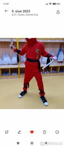 Dětský kostým Ninja - velikost 128 - 2
