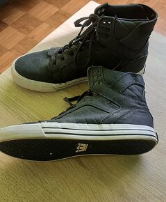Pánské černé boty Supra, vel. 42,5 - 2