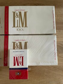 Staré sběratelské cigarety L&M - 2