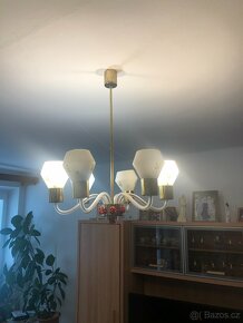 Malovaný retro lustr - 2