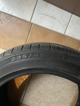 Letni pneu tomket sport 235/45 R 17-vw touran cross - 2