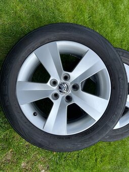 Alu kola Škoda Rapid / Fabia III (5JA 601 025L) - 2