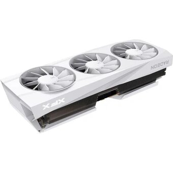XFX Quicksilver AMD Radeon RX 9070 XT White Magnetic Air 16G - 2