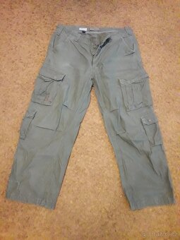 Prodám vojenské kalhoty SURPLUS TEX Airborne vintage - 2