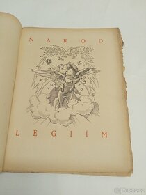 Národ Legiím,1918,vojenská literatura,větší rozměr - 2