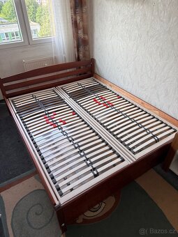 Postel s kvalitními polohovatelnými rošty - 2