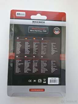 Xilence Red Wing 80mm PC Fan / větrák - 2