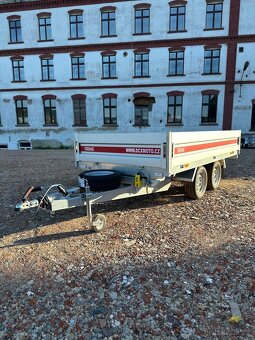 Přívěs Gewe P3500 F/3, Jednostranný sklopný elektrický - 2