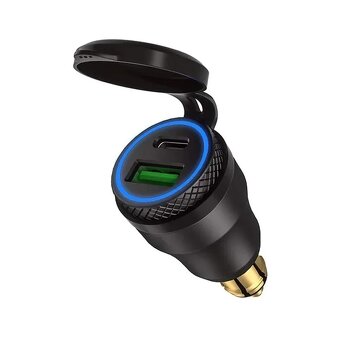 Zásuvka USB Adaptér zapalovače motocyklu - 2