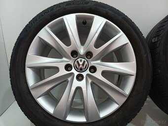 Letní alu kola Volkswagen 5x112 R17 pneu 225/45/17/ - 2