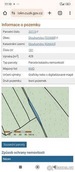Dlouhomilov 1,463m2 - 2