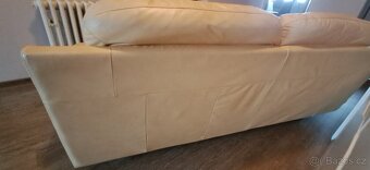 Kožená troj sedačka - 2