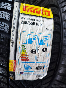 Zimné pneu = PIRELLI = 205/55 R16 = NOVÉ - 2