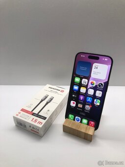 Apple iPhone 15 Pro 256 GB Black Titanium - ZÁRUKA+FAKTURA - 2