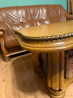 Konferenční rustikální stolek - 2