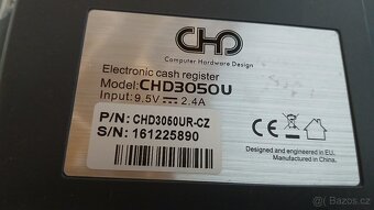 Registrační pokladna EET CHD 3050 - 2