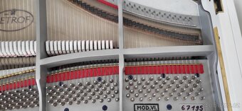 Klavír PETROF bílý+ stolička - 2