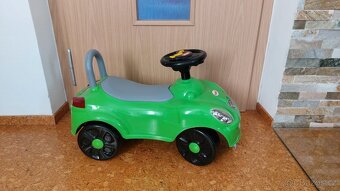 Zelené autíčko - odrážedlo + doprava zdarma - 2