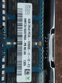 RAM paměť do notebooku 8GB KIT PC3L DDR3 1.35V - 2