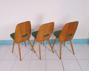 3 židle Tatra, design Frantisek Jirak - 2