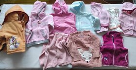Oblečení pro holčičku vel. 56-80 (0-12 měsíců) - 2