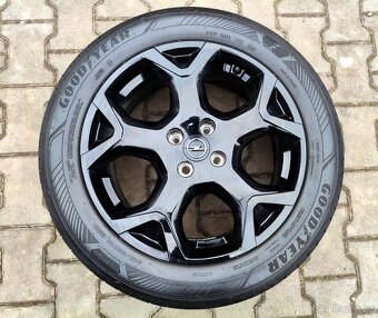 Alu kola originál Opel Mokka 4x108 R18 KRÁSNÁ TOP SADA - 2