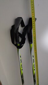 Dětské běžky s protismykem 150cm + hůlky - 2