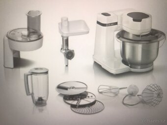 Mixér, kuchyňský robot a mlýnek na maso Bosch. - 2