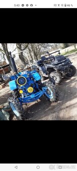 Traktor s motorem Slavie/Tatra ST 120 stabilní jednoválec + - 2