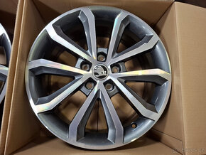 Nové orig. alu disky Škoda Octavia III - 7x17 ET49 5x112 - 2