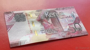 Bankovka KENYA (Keňa) 50 Shillings rok 2019 stav UNC - 2
